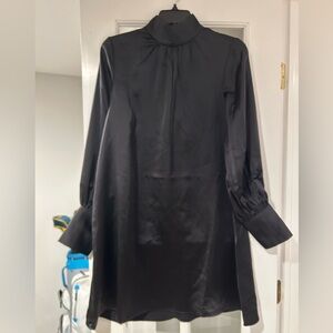 H&M Black Long Sleeve Dress